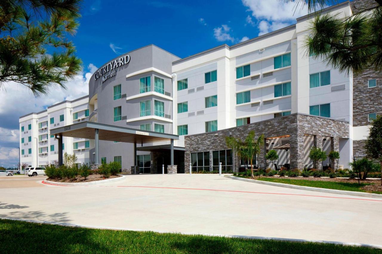 Отель Courtyard By Marriott Houston Intercontinental Airport Экстерьер фото