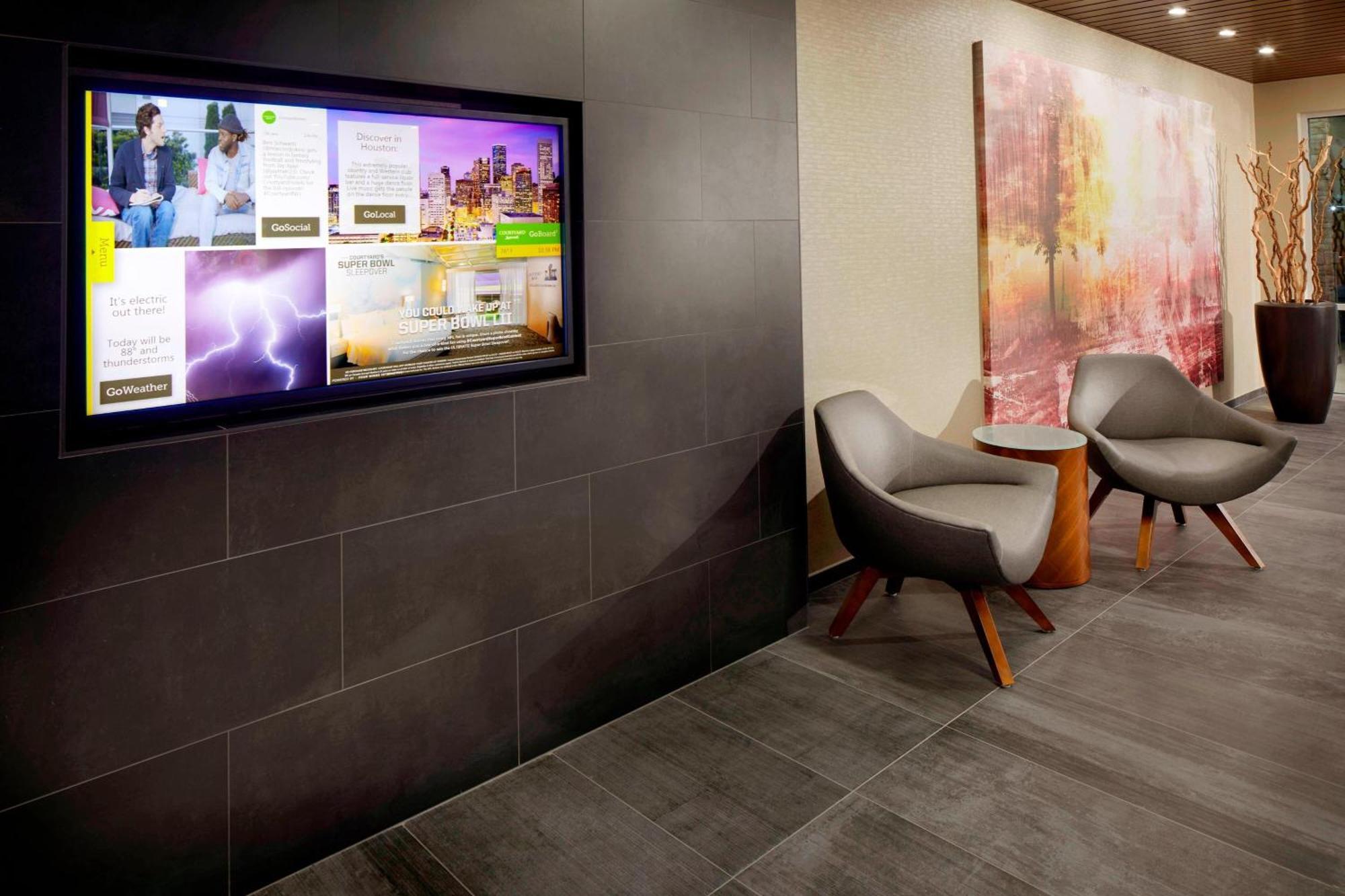 Отель Courtyard By Marriott Houston Intercontinental Airport Экстерьер фото